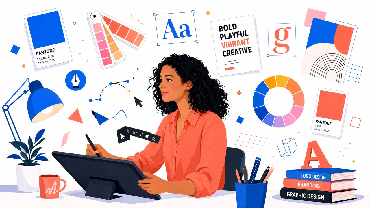 Independent freelance graphic design artists