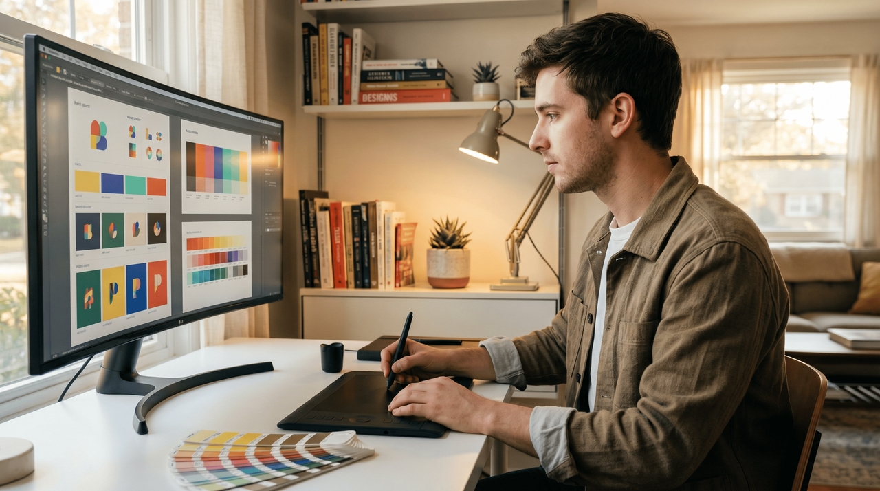 Freelance graphic designers