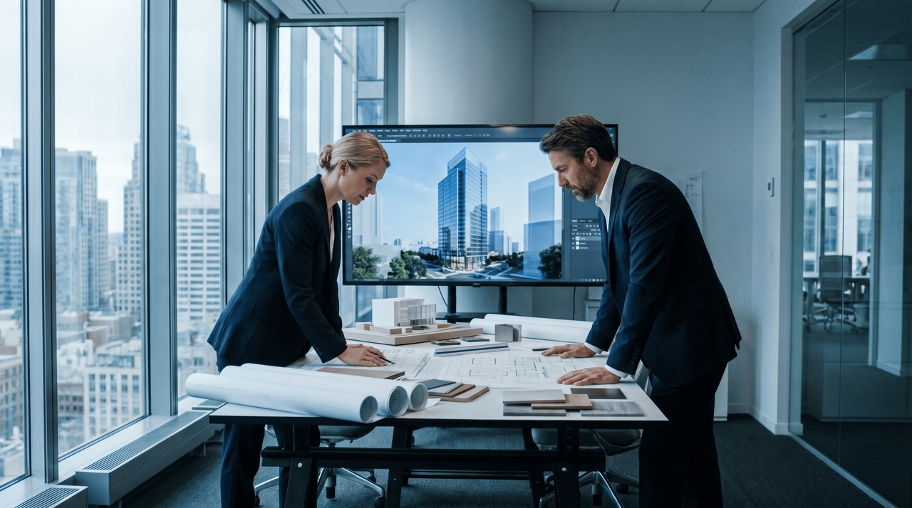 Architectural firms and real estate 