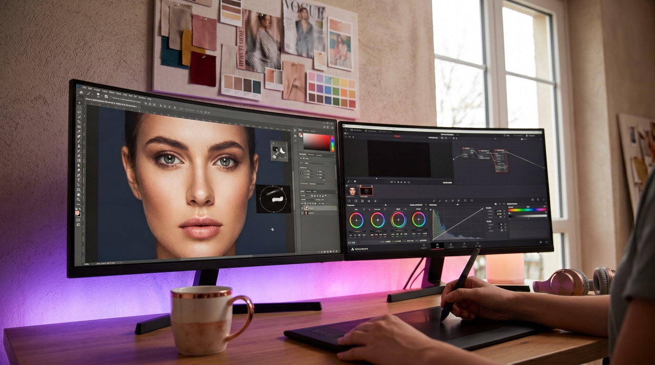 Independent portrait and beauty retouchers