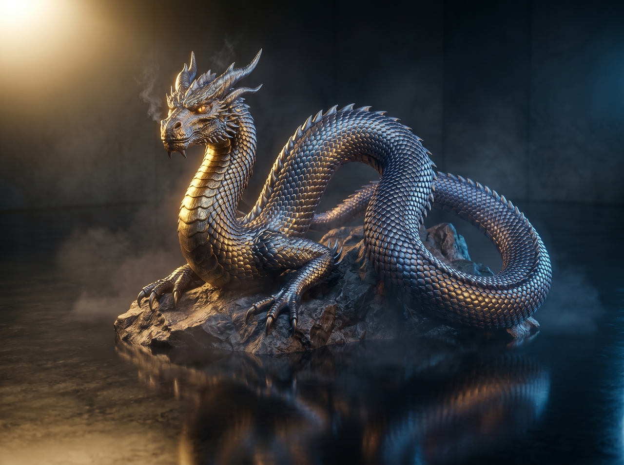 Make a picture 3D using text prompts 