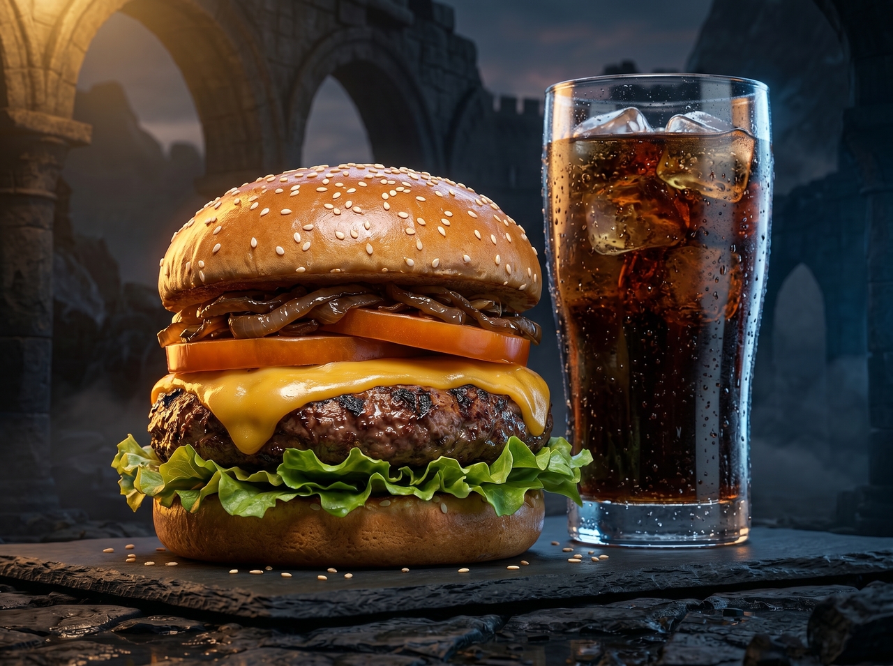 Food and beverage 3D visuals
