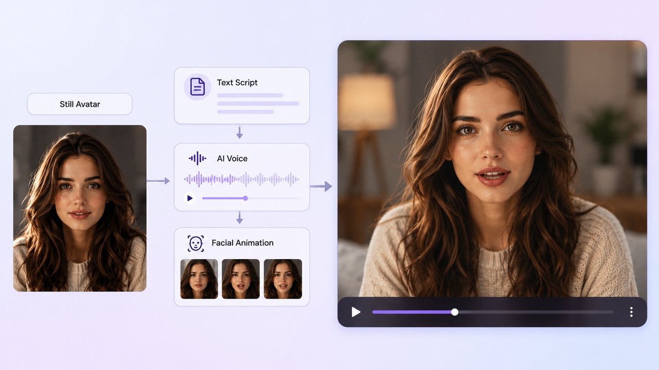 Animated AI avatar video generator