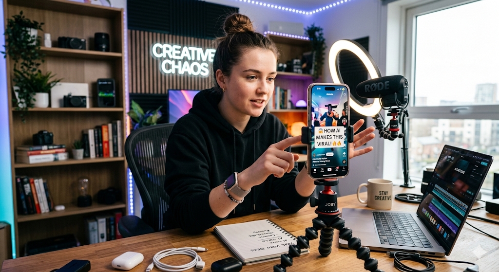 - Viral short-form video content
