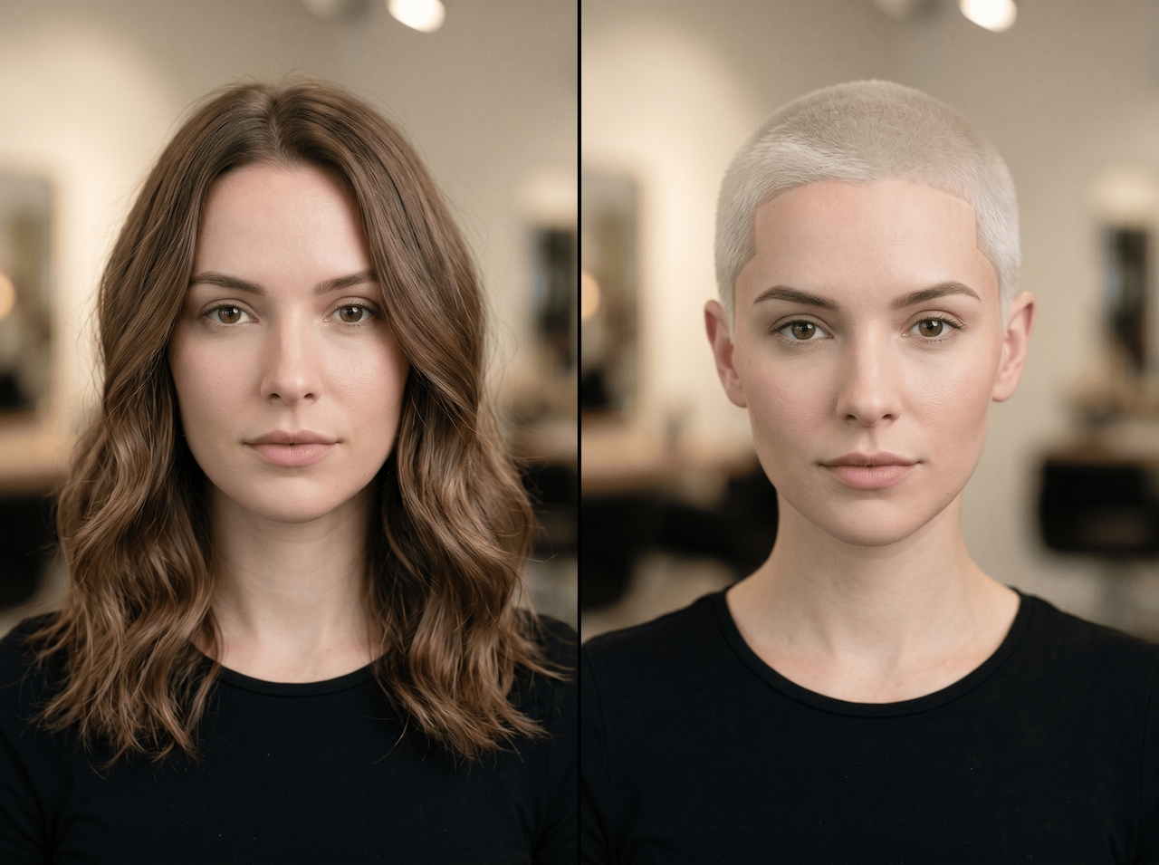 The platinum buzz cut (Bleached induction look)