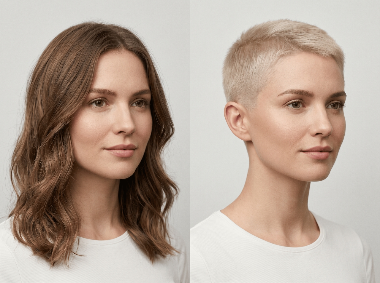 The blonde taper buzz cut