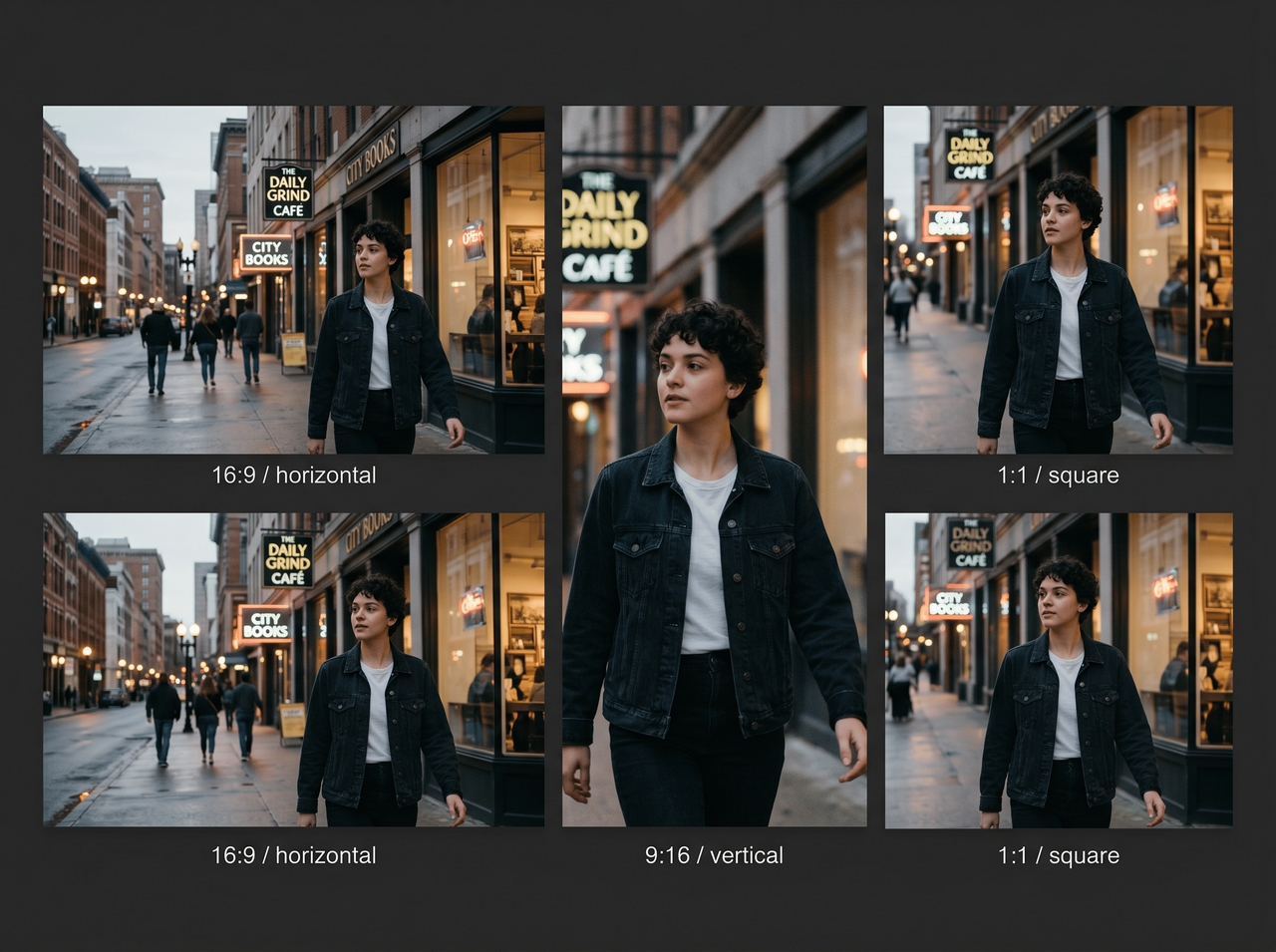 Generate in multiple aspect ratios at once