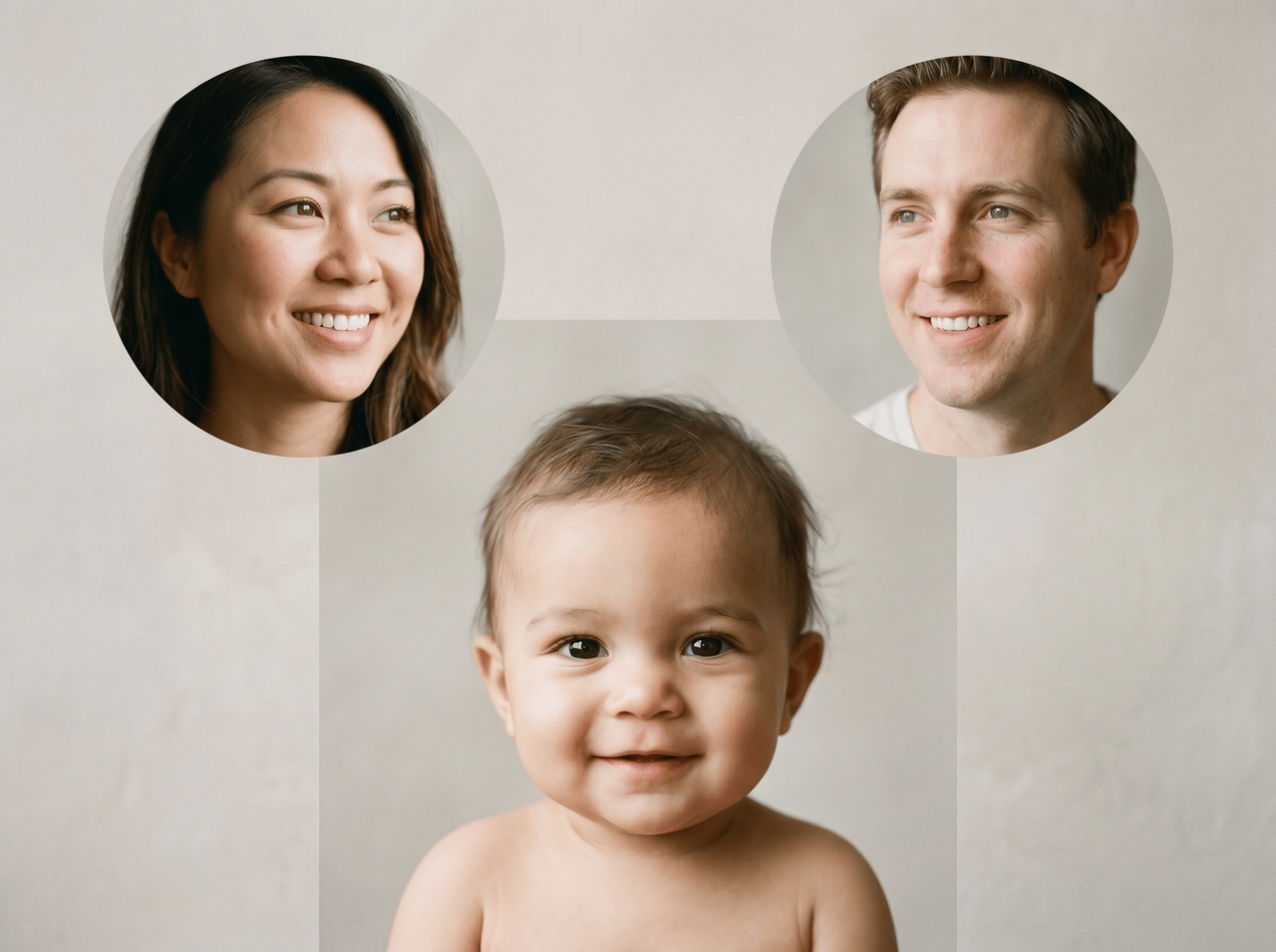 Turn parent photos into adorable baby faces