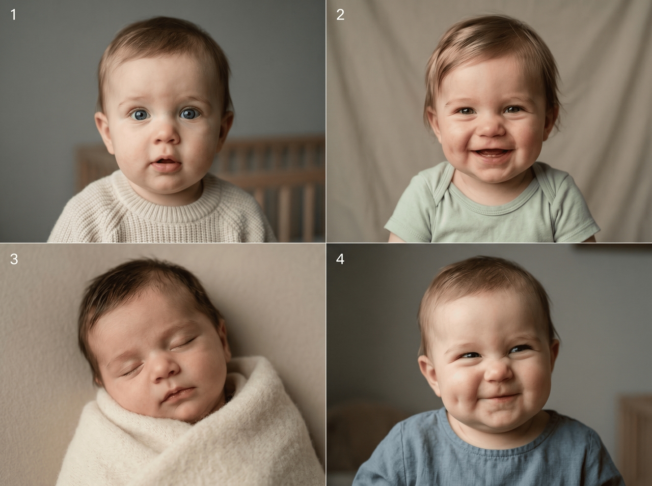 Get multiple baby face variations