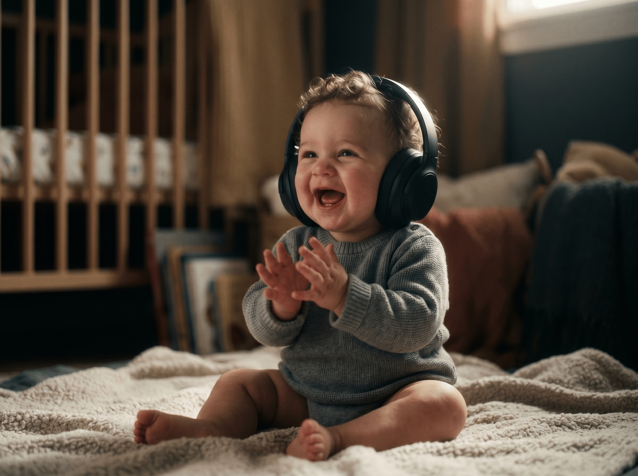 Add captions and AI-generated music
