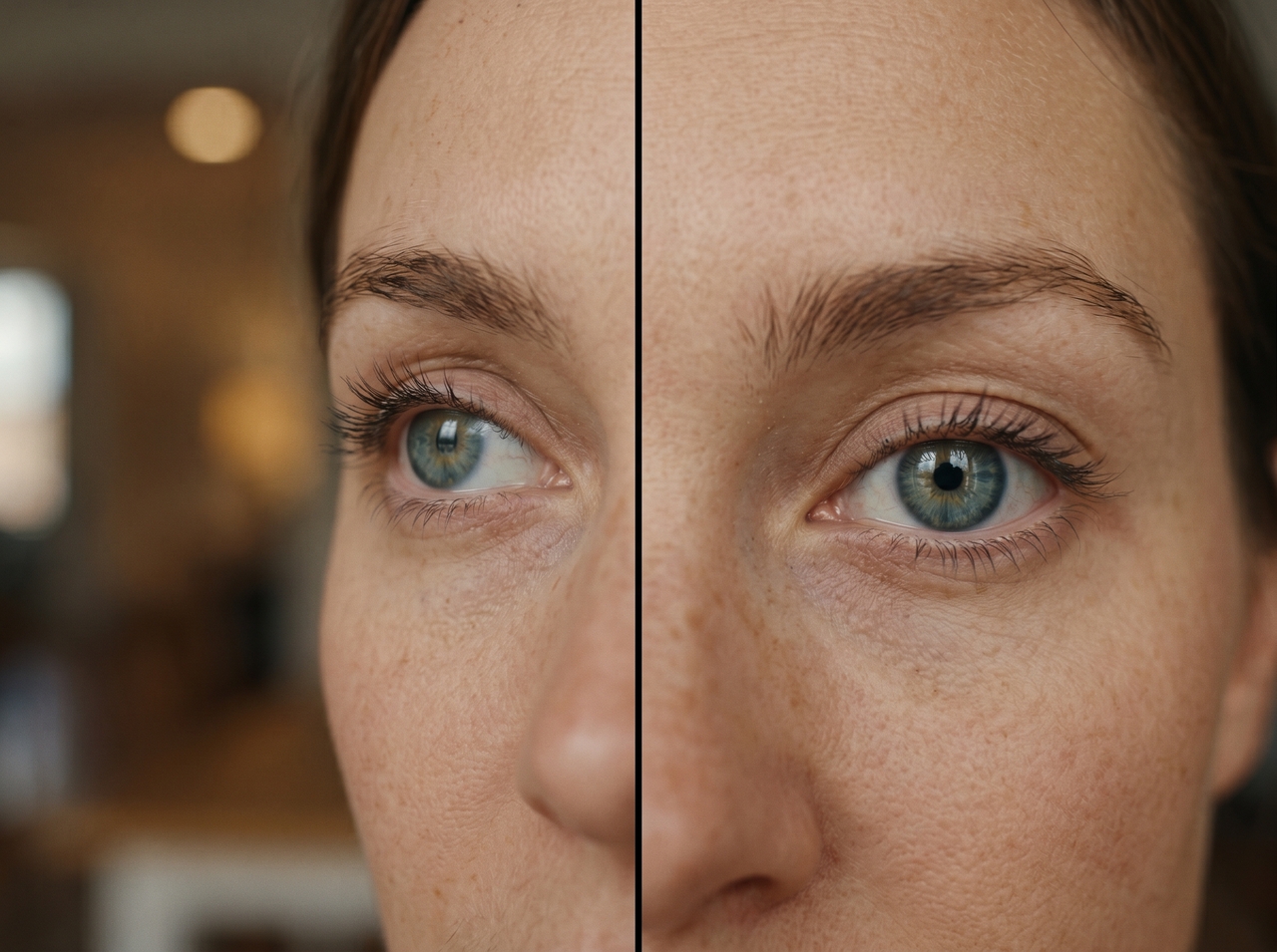 Adjust eye gaze frame by frame