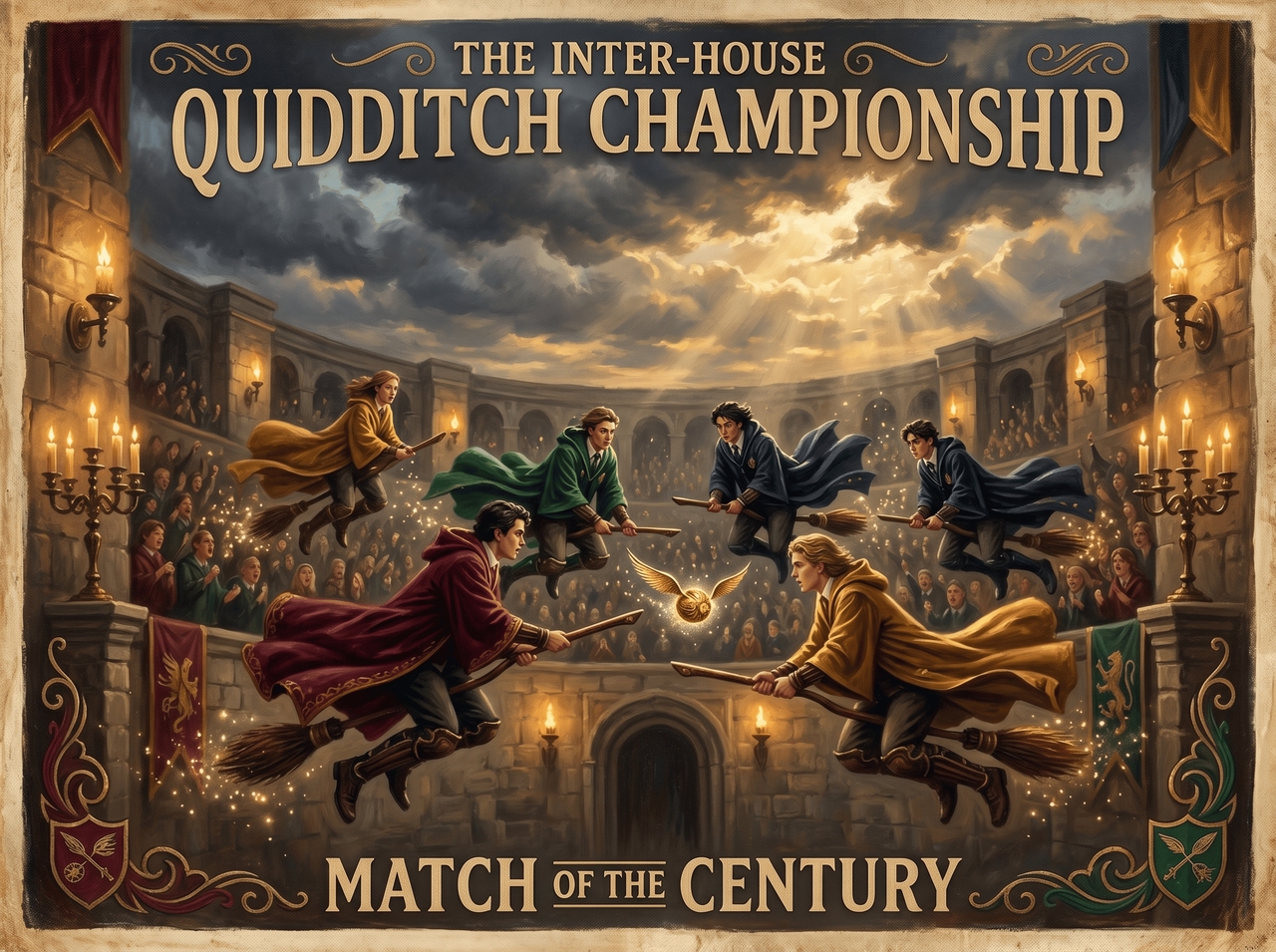 Wizard sports match posters
