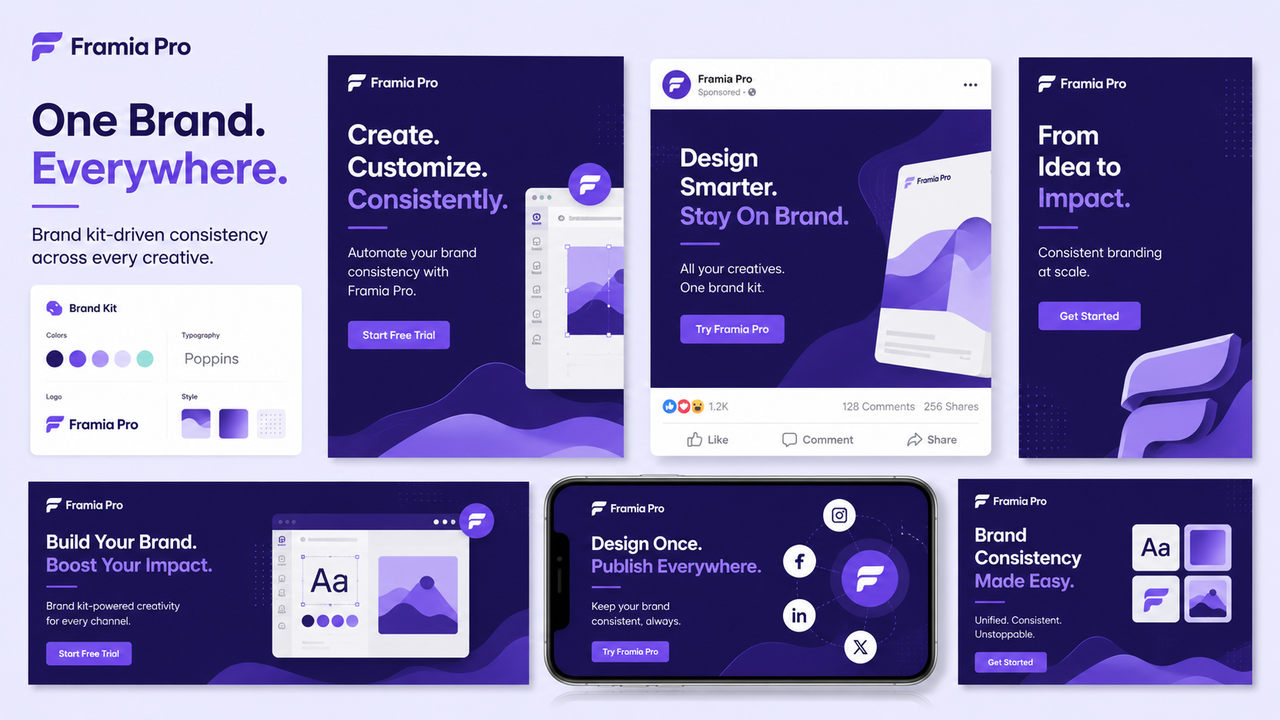 Brand kit-driven text consistency