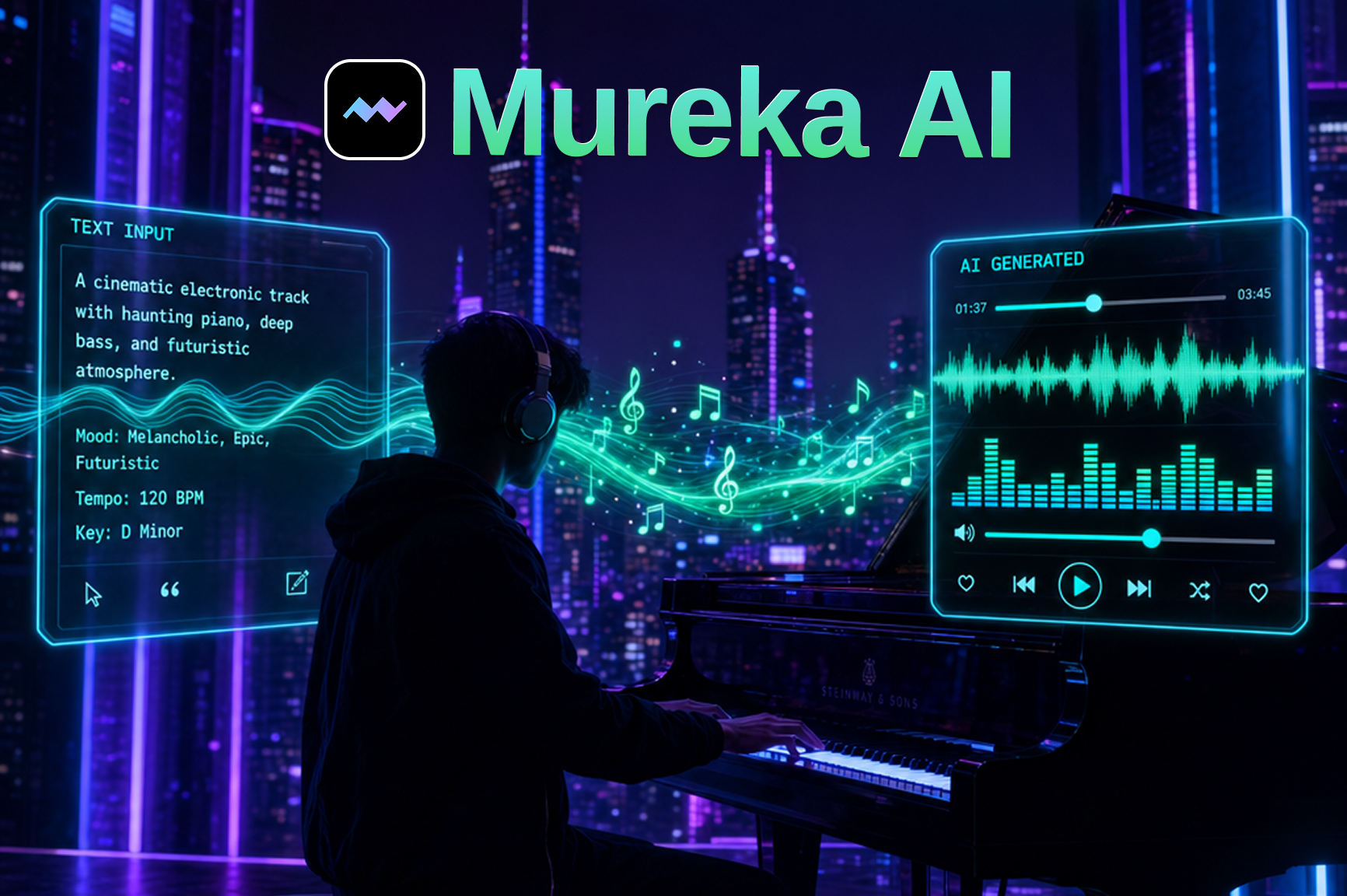 Mureka AI Music Generator - Create Songs, Beats, and Vocals 